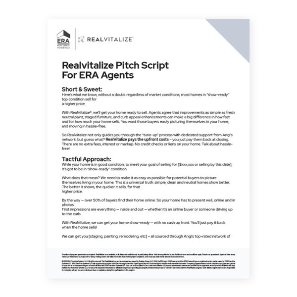 RealVitalize Pitch Script - P