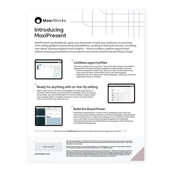 TA Flyer - Powered DBA - MoxiPresent