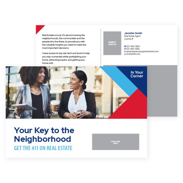 Postcard Your Key to the Neighborhood