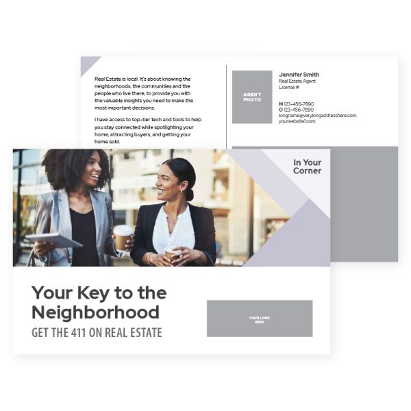 Postcard Your Key to the Neighborhood