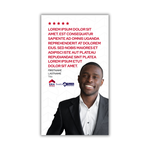 Client Testimonial Story- Short Review, Statement Headshot