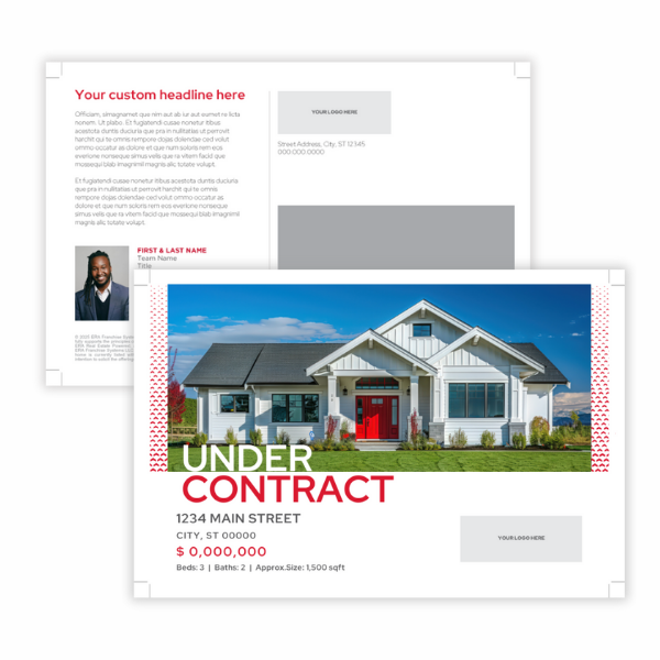 Under Contract Postcard- 1 Agent