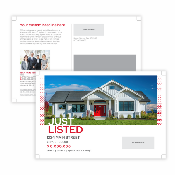 Just Listed Postcard- Team