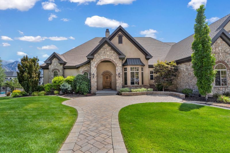 Cobblestone House Entrance