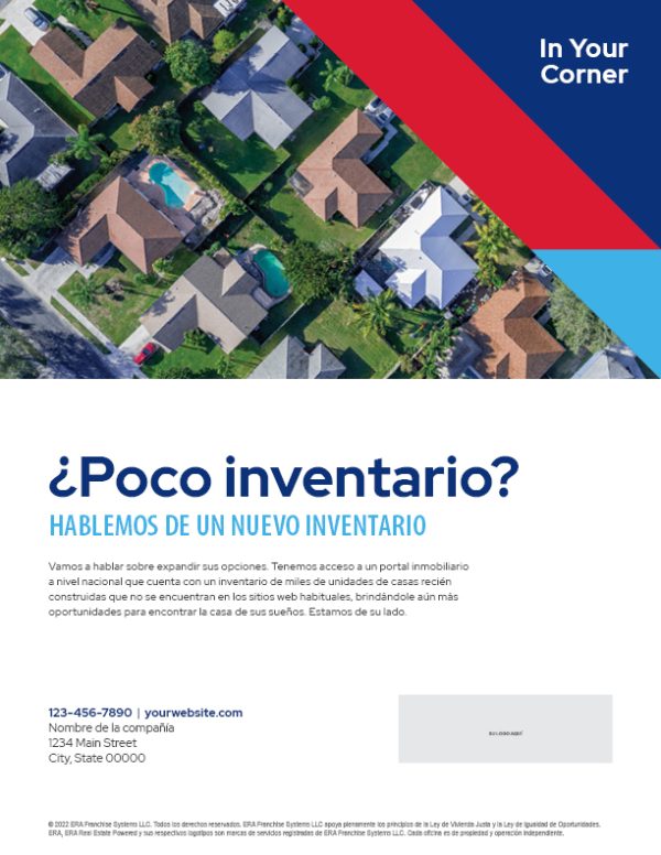 Ad ¿Poco Inventario?