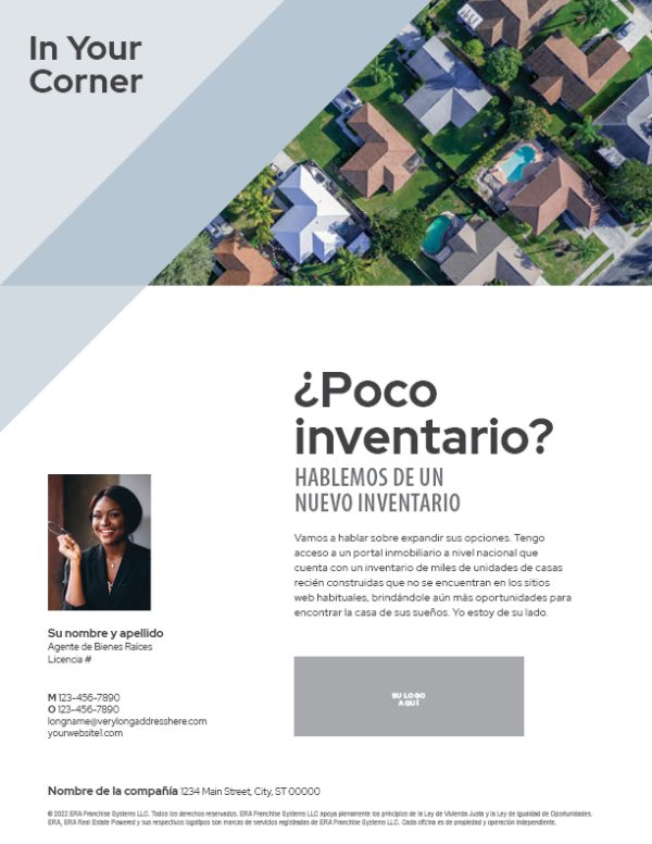 Ad ¿Poco Inventario?