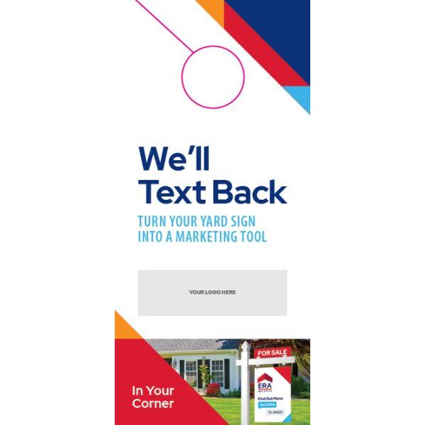 Doorhanger – We’ll Text Back