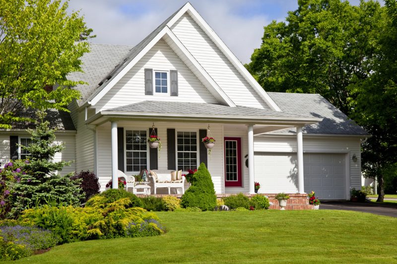 American House in the Suburbs