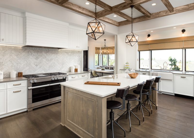 Luxury White Marble Kitchen