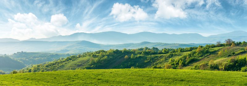 Mountain Top in North America