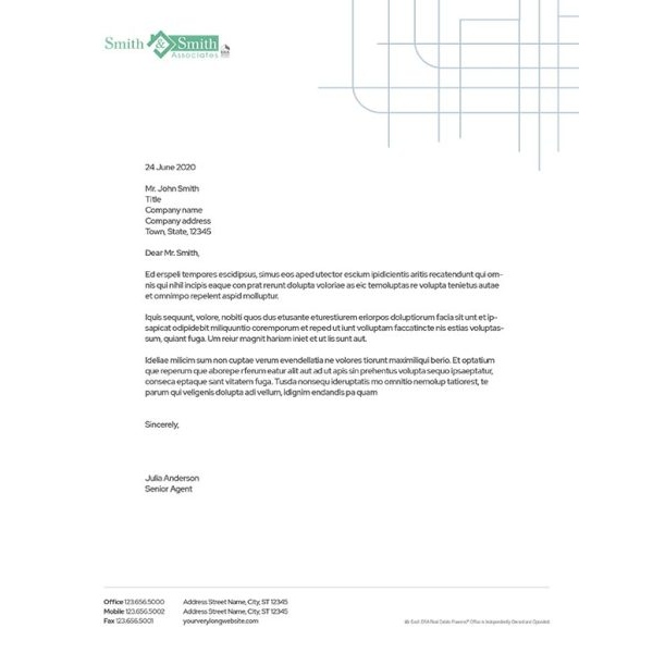 Letterhead Option 1 P