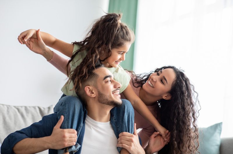 Mother, Father and Daughter