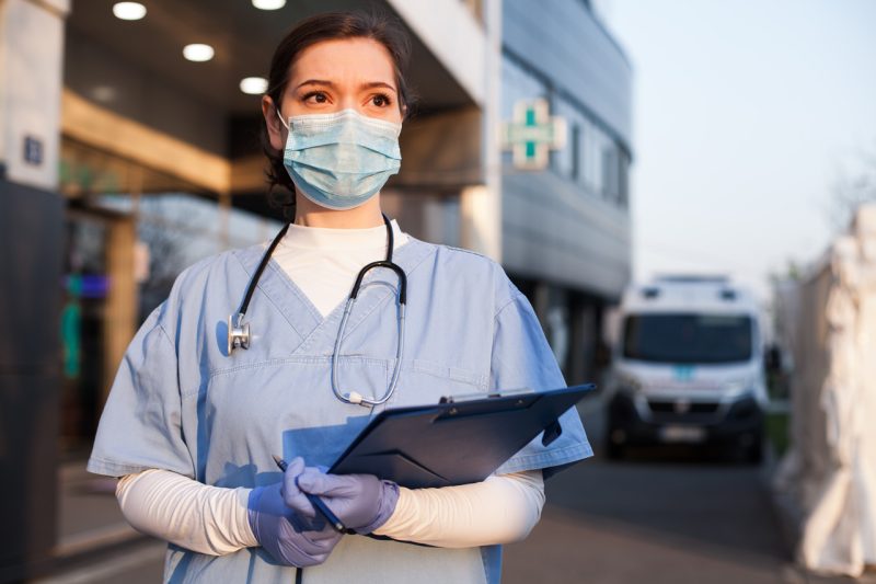 Nurse with Mask