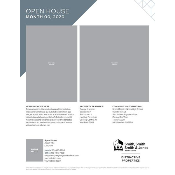 Open House Flyer Option 1 DP