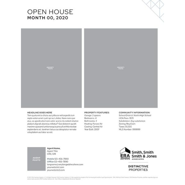 Open House Flyer Option 2 DP