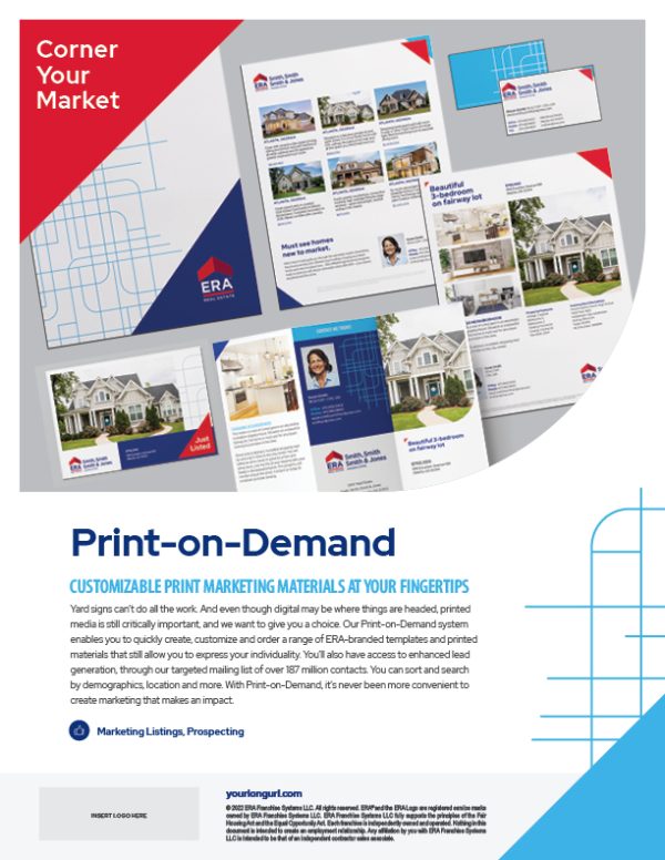 English Flyer Print on Demand