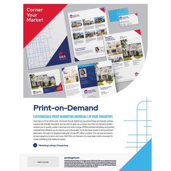 English Flyer Print on Demand