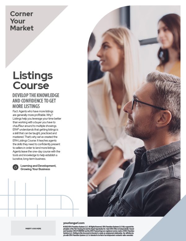 English Flyer Listings Course P