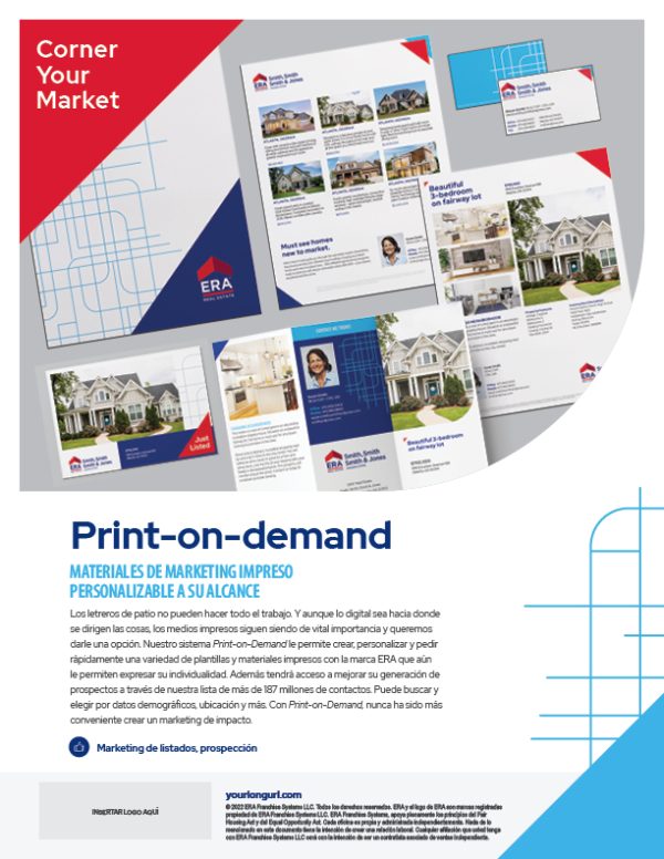 Spanish Flyer Print on Demand