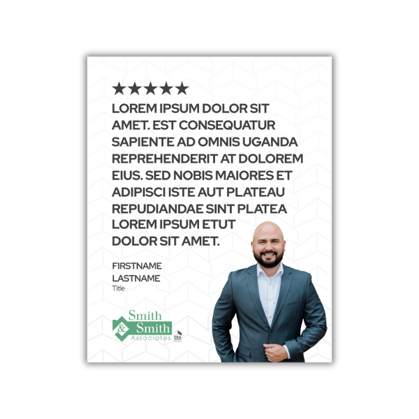 Powered By Client Testimonial- Short Review, Statement Headshot