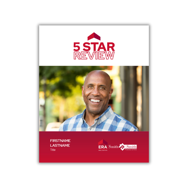 Client Testimonial Template- 5 Star Review, Large Headshot