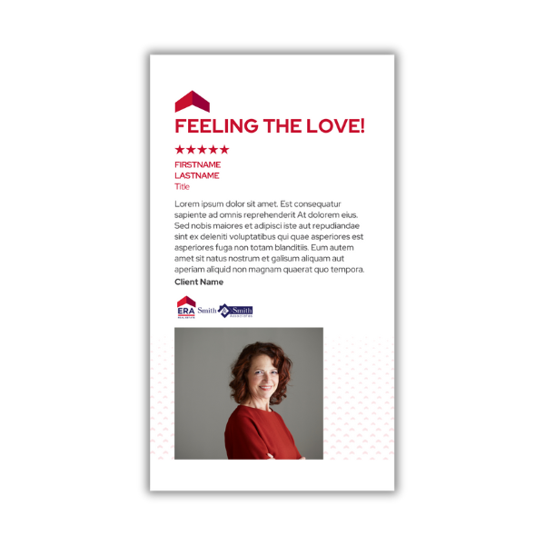 Client Testimonial Story- Feeling the Love
