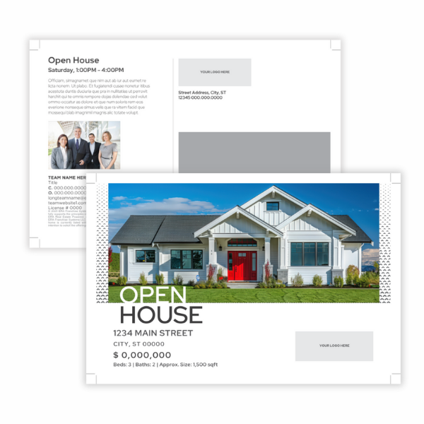 Open House Postcard- Team- Powered By