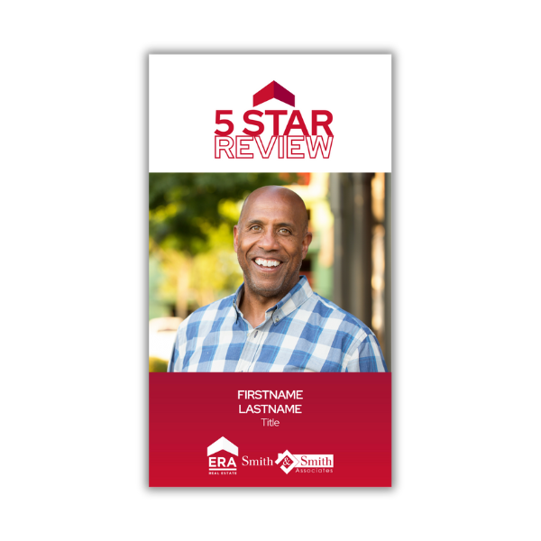 Client Testimonial Story- Simple 5 Star Review, Headshot