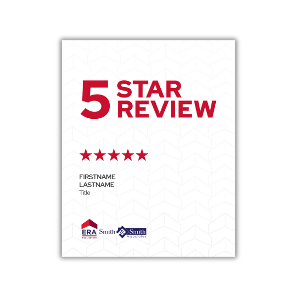 Client Testimonial Template- 5 Star Review, Simple